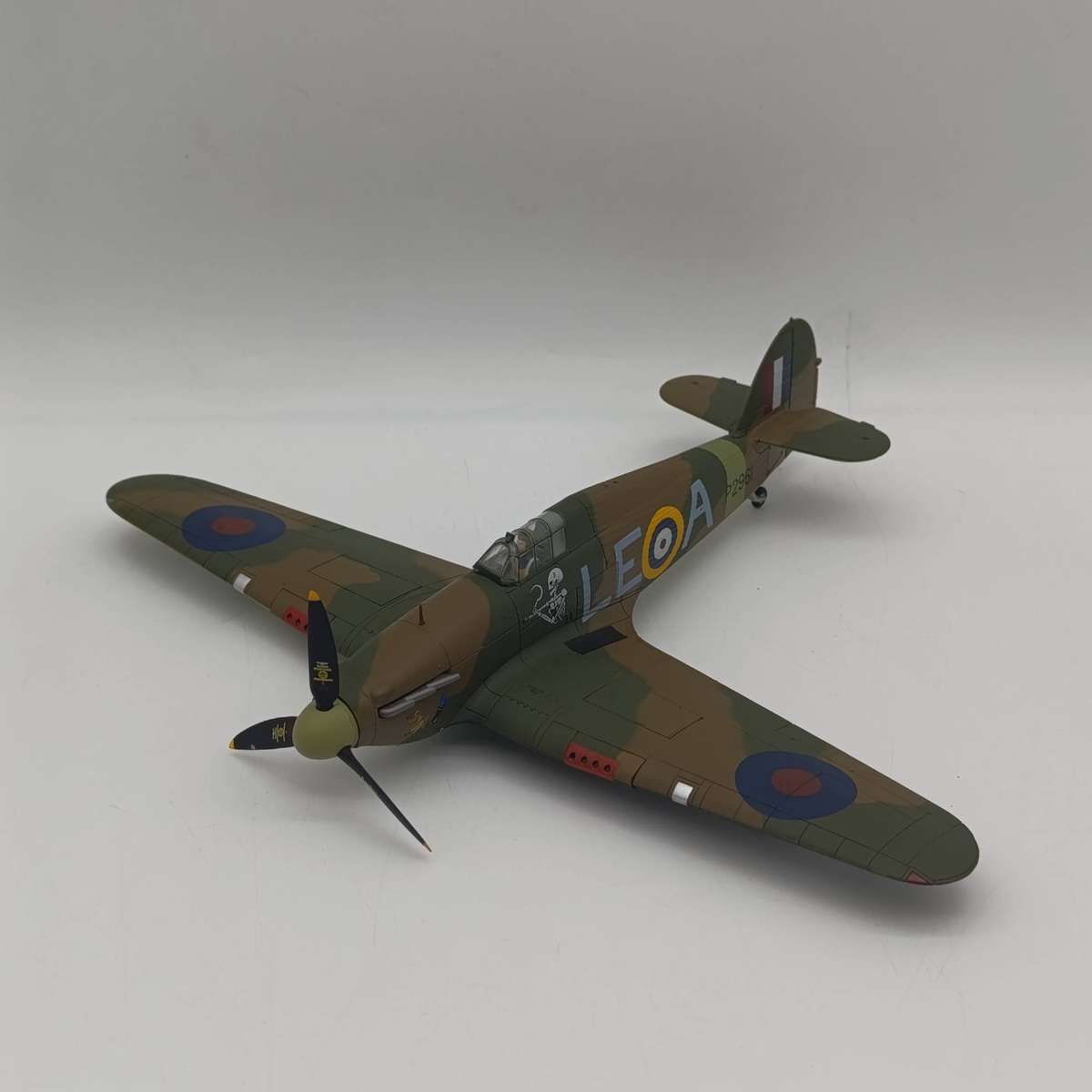 Hobby Master Hawker Hurricane MK1 die-cast model plane in box - scale 1/48