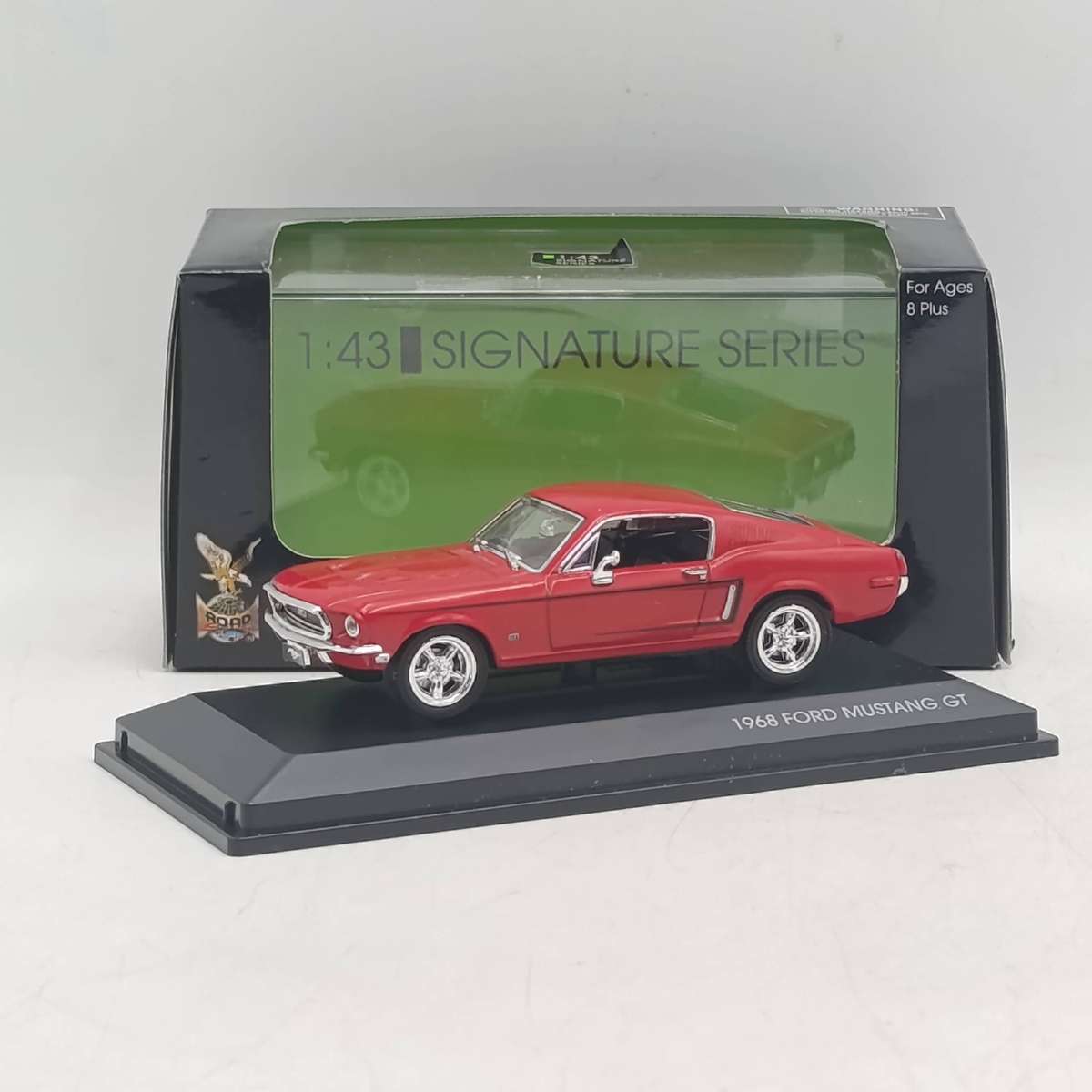 1968 Ford Mustang GT Signature series die-cast model car - scale 1/43