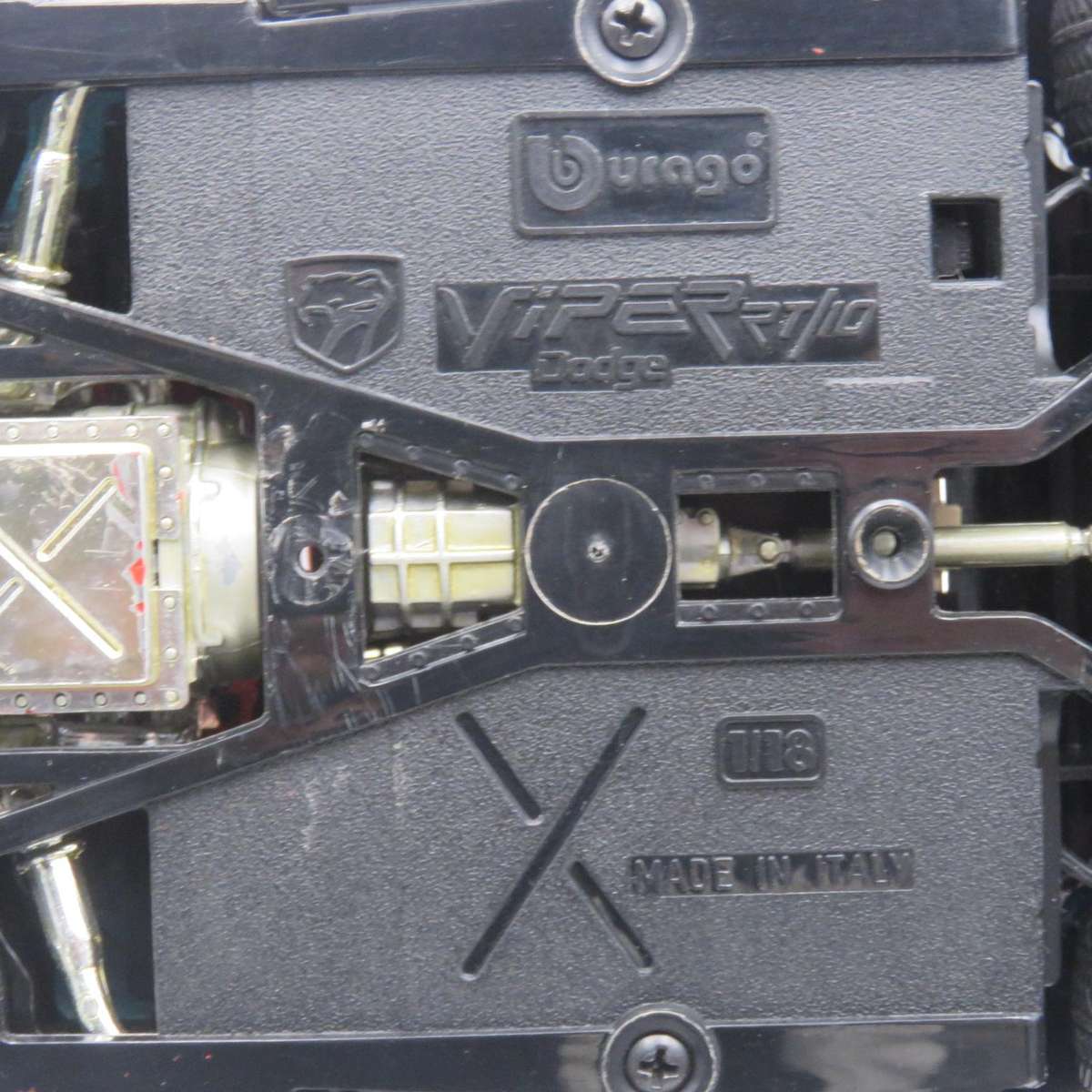 Bburago Dodge Viper RT/10 die-cast model car - scale 1/18 - Sunvisors damaged