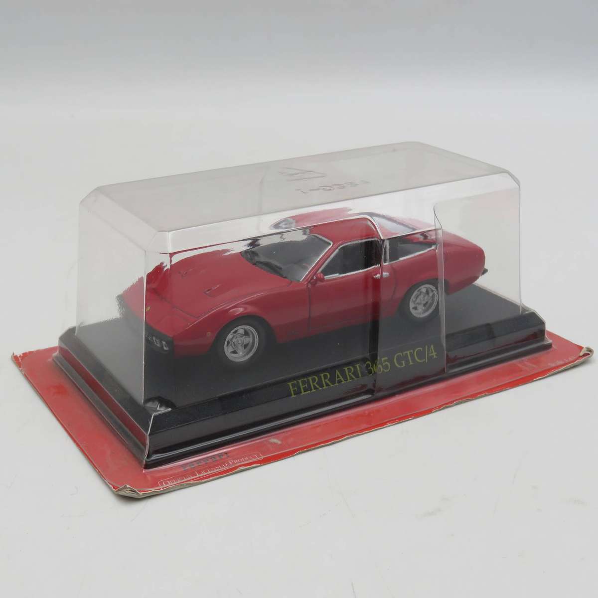 1971 Ferrari 365 GTC/4 die-cast model car - scale 1/43