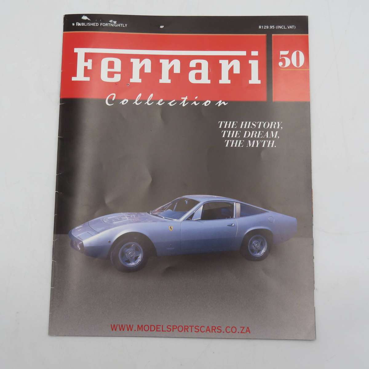 1971 Ferrari 365 GTC/4 die-cast model car - scale 1/43