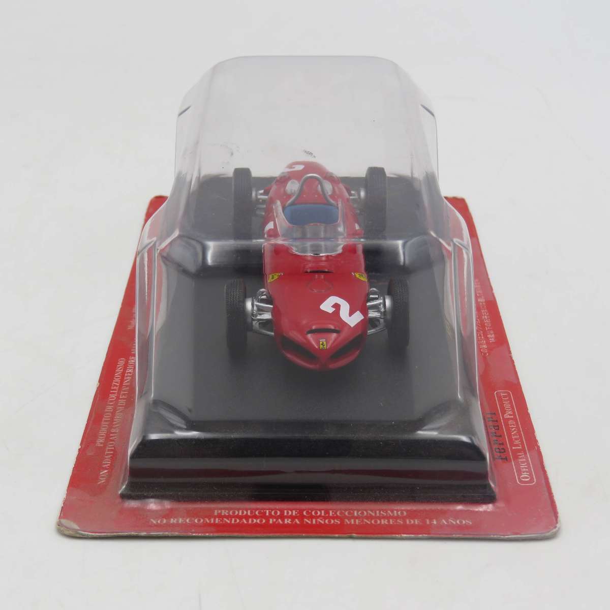 1961 Ferrari Dino 156 F1 Phil Hill formula 1 die-cast racing model car - scale 1/43