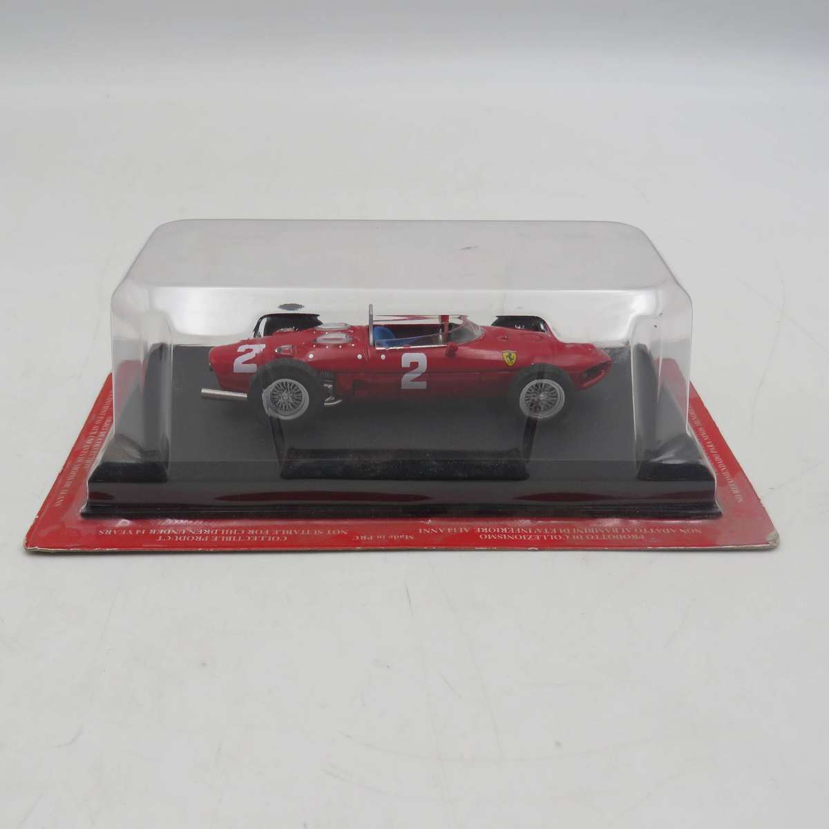 1961 Ferrari Dino 156 F1 Phil Hill formula 1 die-cast racing model car - scale 1/43