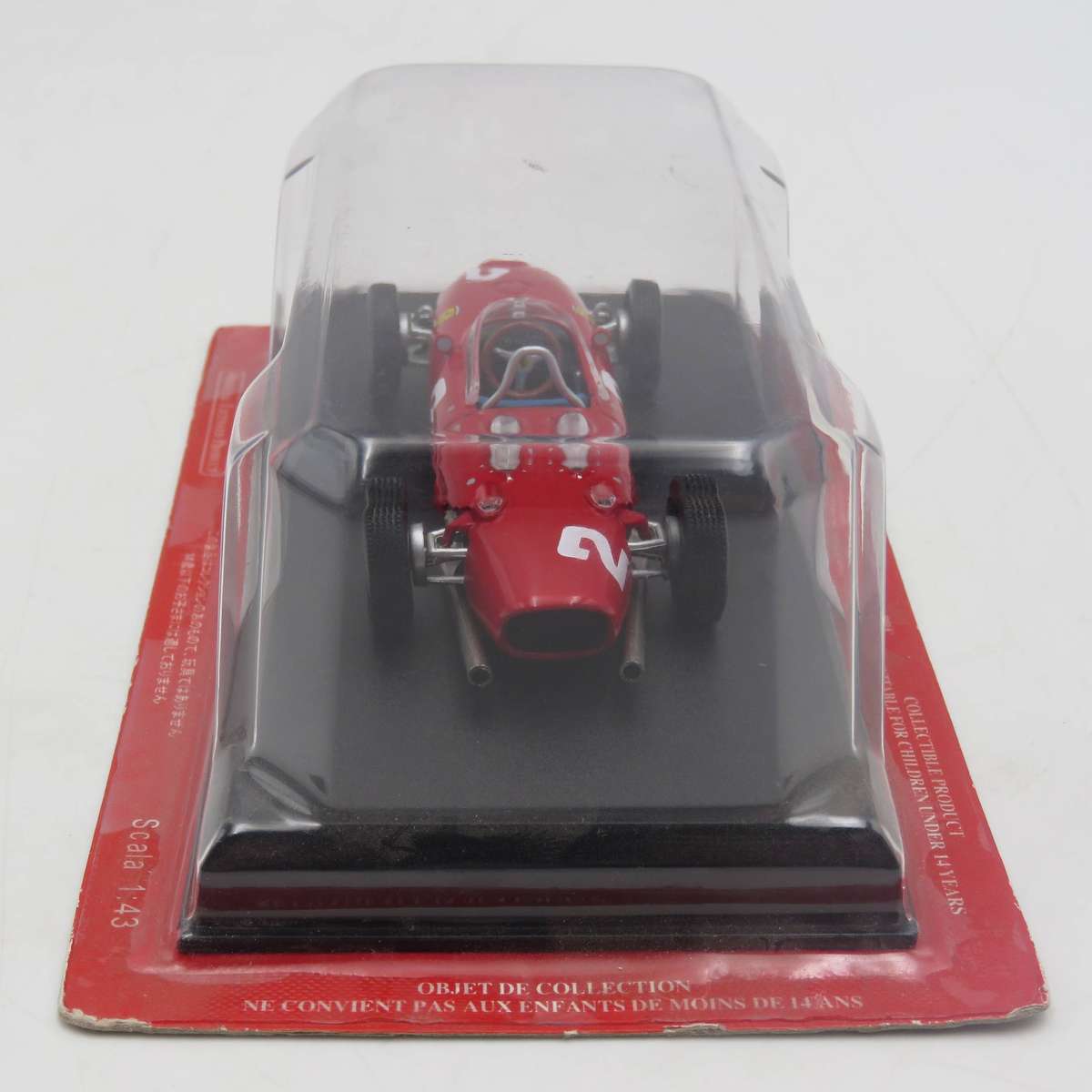 1961 Ferrari Dino 156 F1 Phil Hill formula 1 die-cast racing model car - scale 1/43
