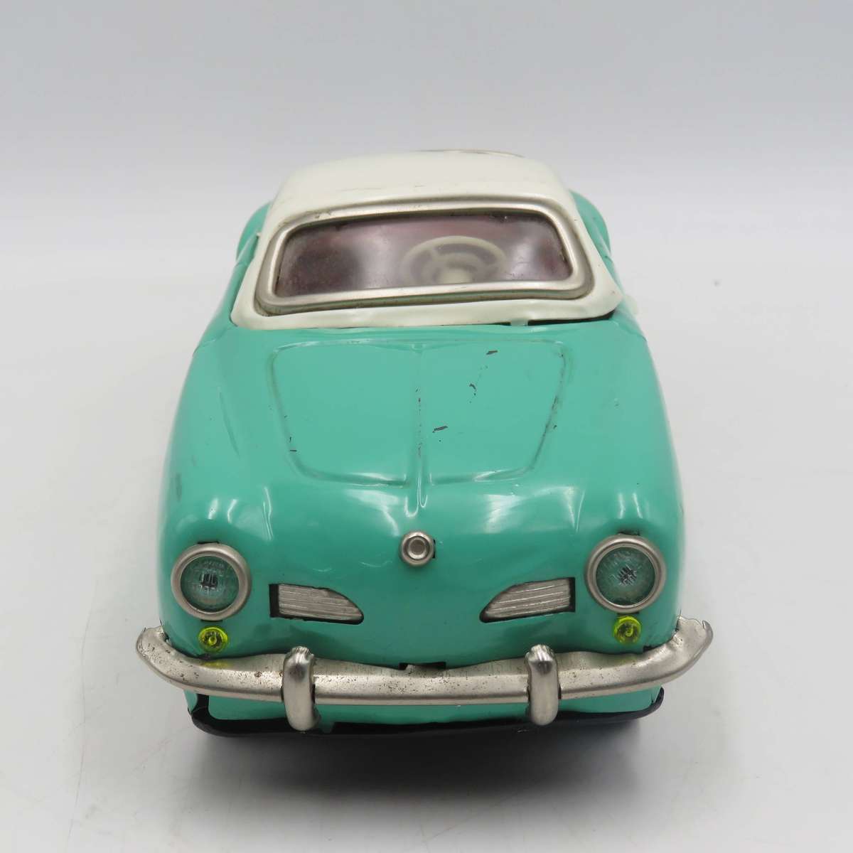 Vintage VW Kurmann Ghia Chinese tinplate MF743 friction toy car