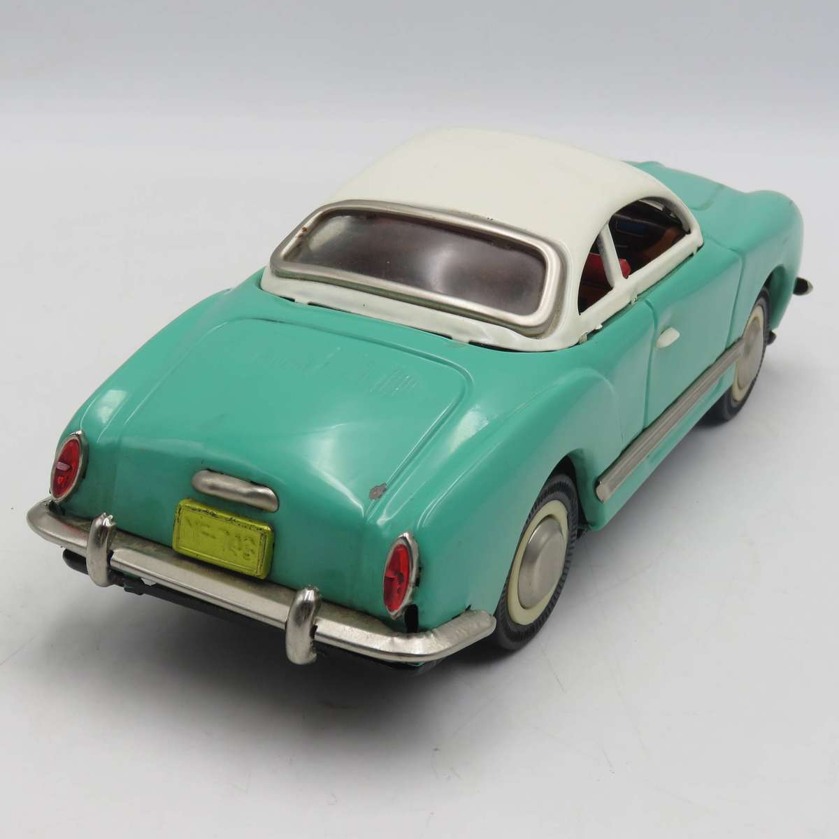 Vintage VW Kurmann Ghia Chinese tinplate MF743 friction toy car