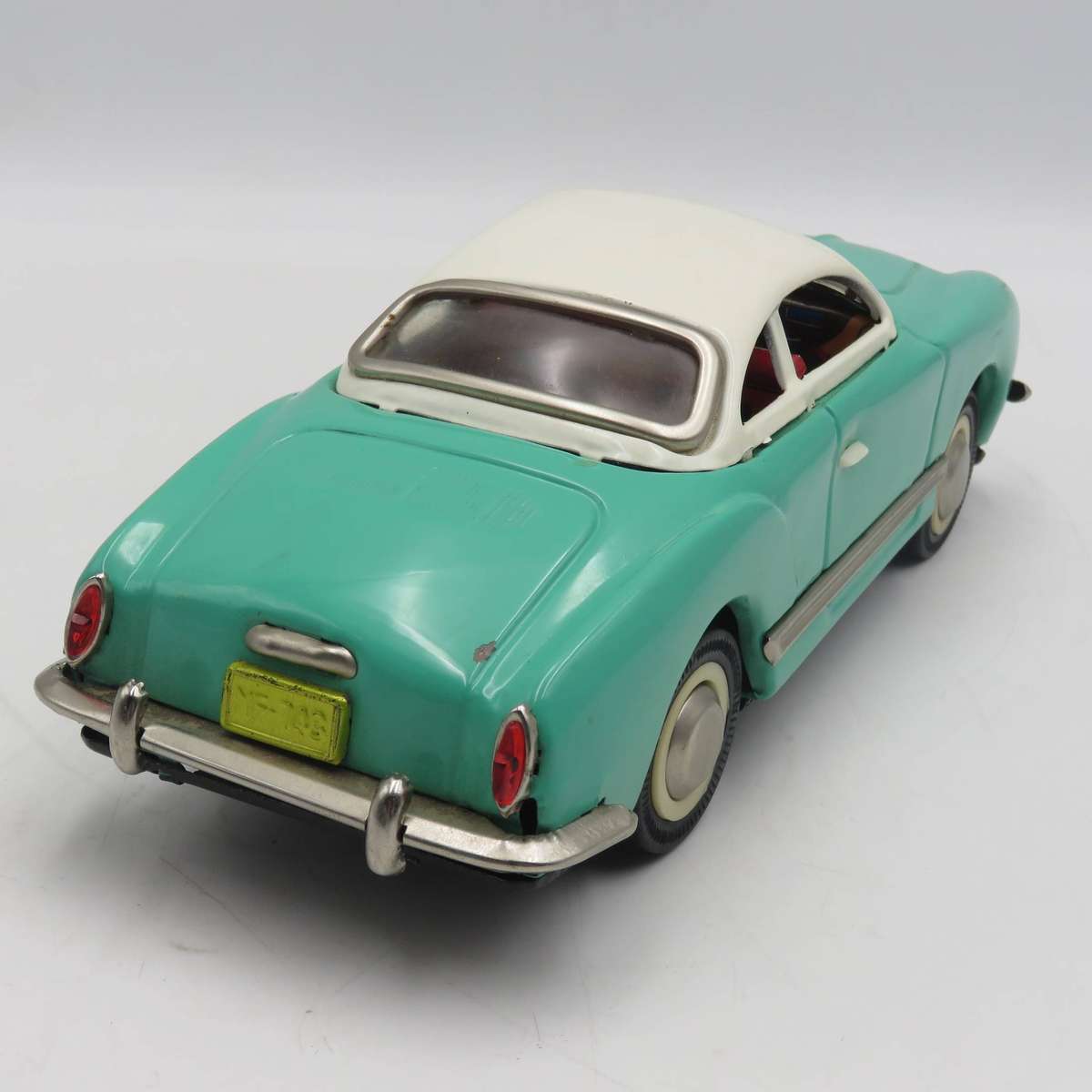 Vintage VW Kurmann Ghia Chinese tinplate MF743 friction toy car