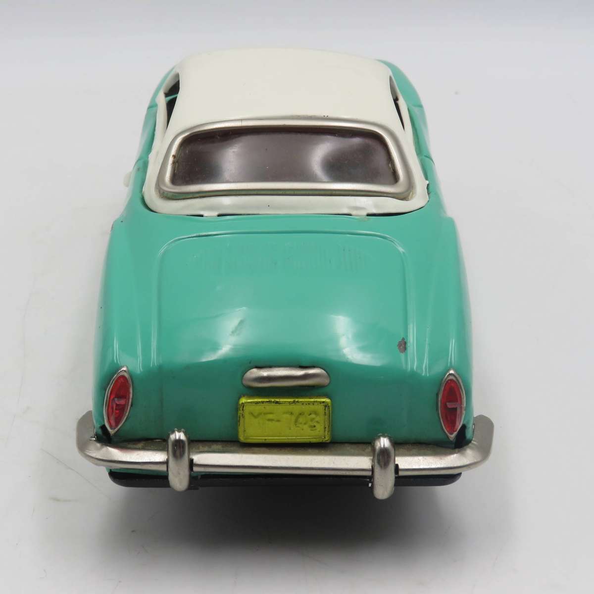 Vintage VW Kurmann Ghia Chinese tinplate MF743 friction toy car