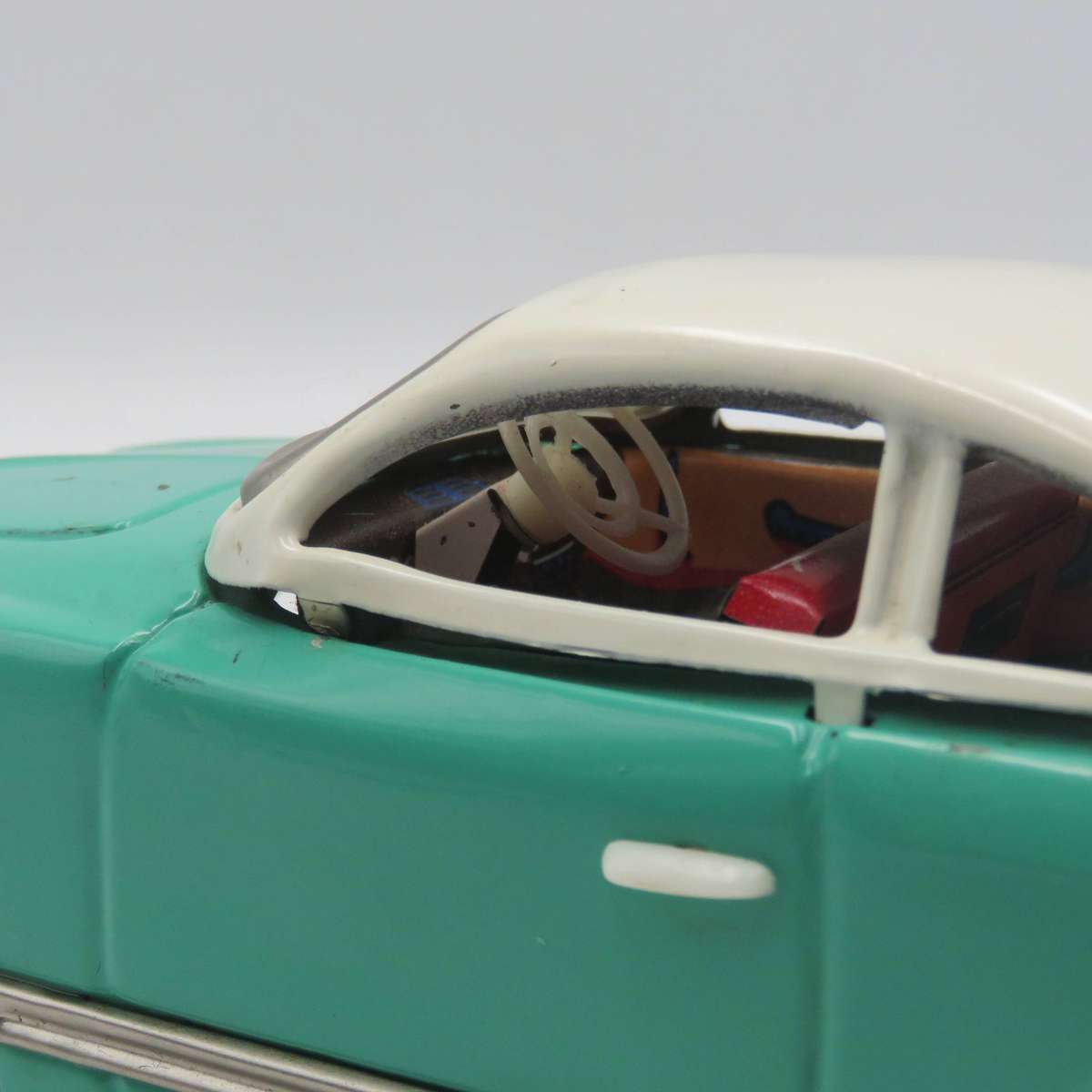 Vintage VW Kurmann Ghia Chinese tinplate MF743 friction toy car