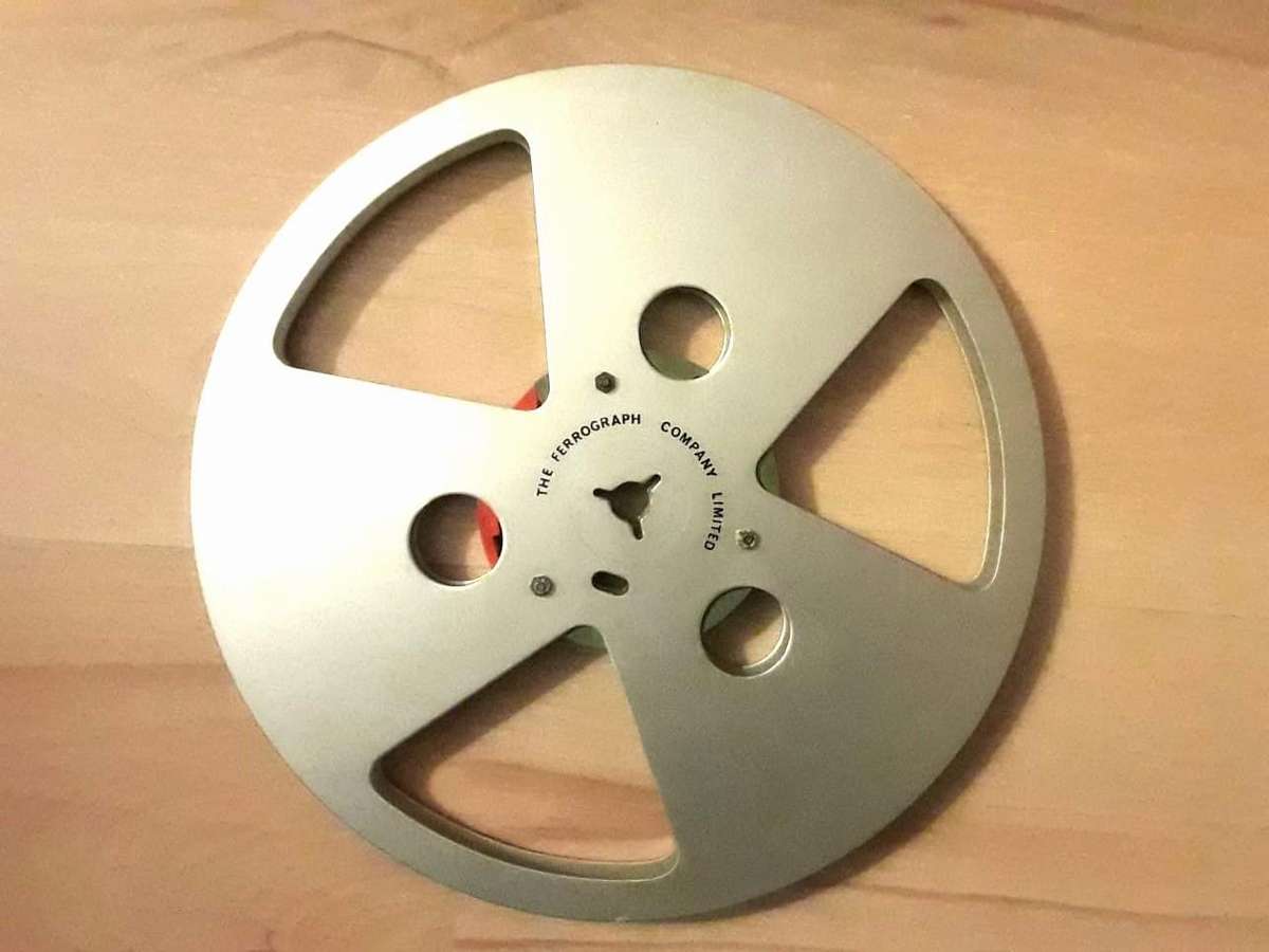 Tape Recorder Empty Reel by Ferrograph