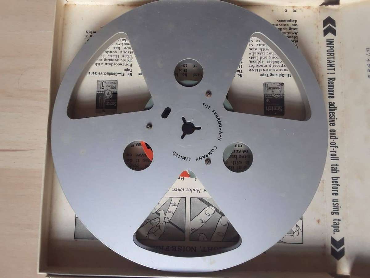 Tape Recorder Empty Reel by Ferrograph