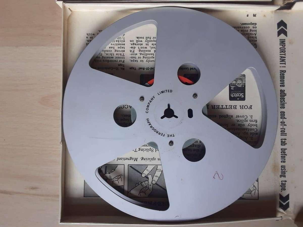 Tape Recorder Empty Reel by Ferrograph
