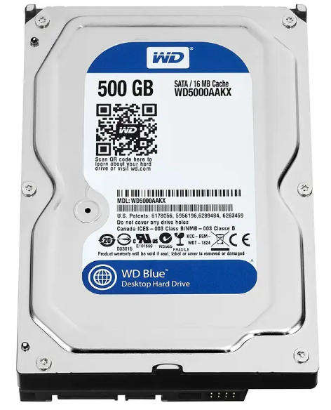 Western Digital 3.5inch SATA 3 HD 500Gb