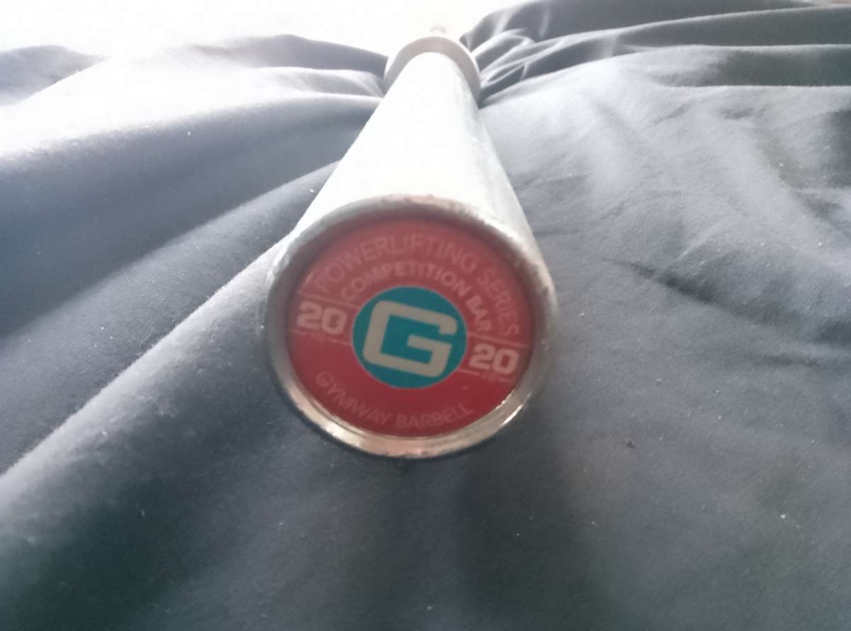 Specialist Gymway Elite Powerlifting Barbell 20kg, (IPF Specs, IPF Competition Approved)