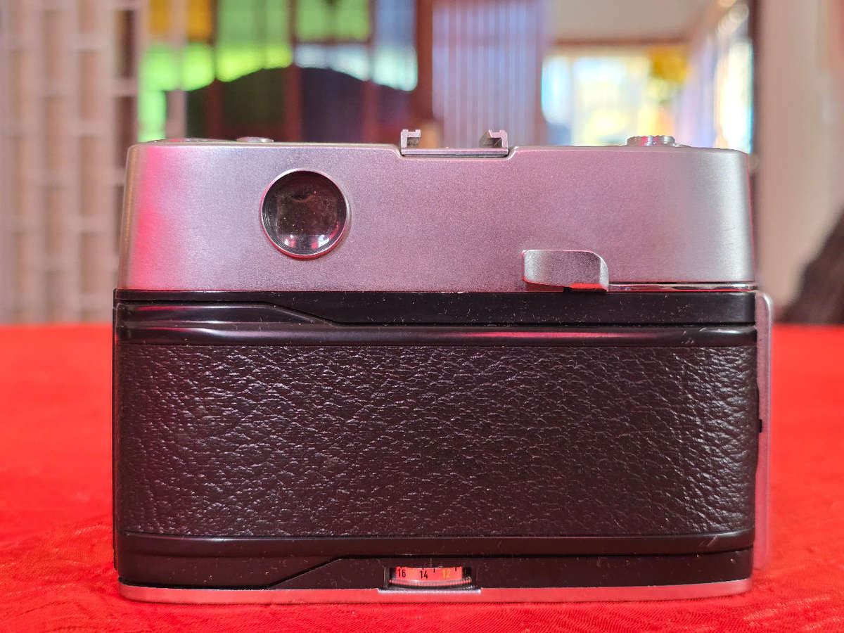 Vintage Agfa Optima II 35mm film camera.