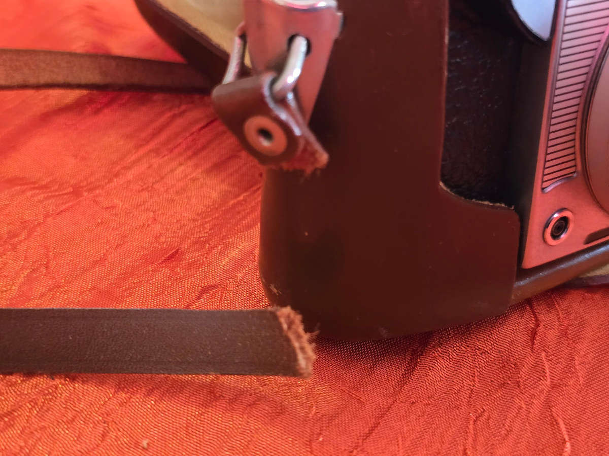 Vintage Agfa Optima II 35mm film camera.