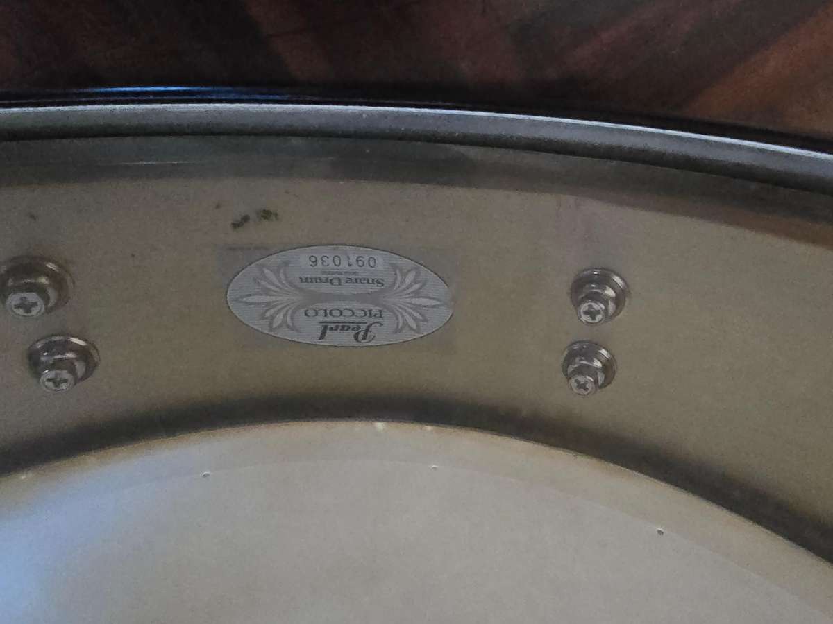 Pearl B1330 Brass Piccolo Snare Drum - 13 Inches X 3 Inches