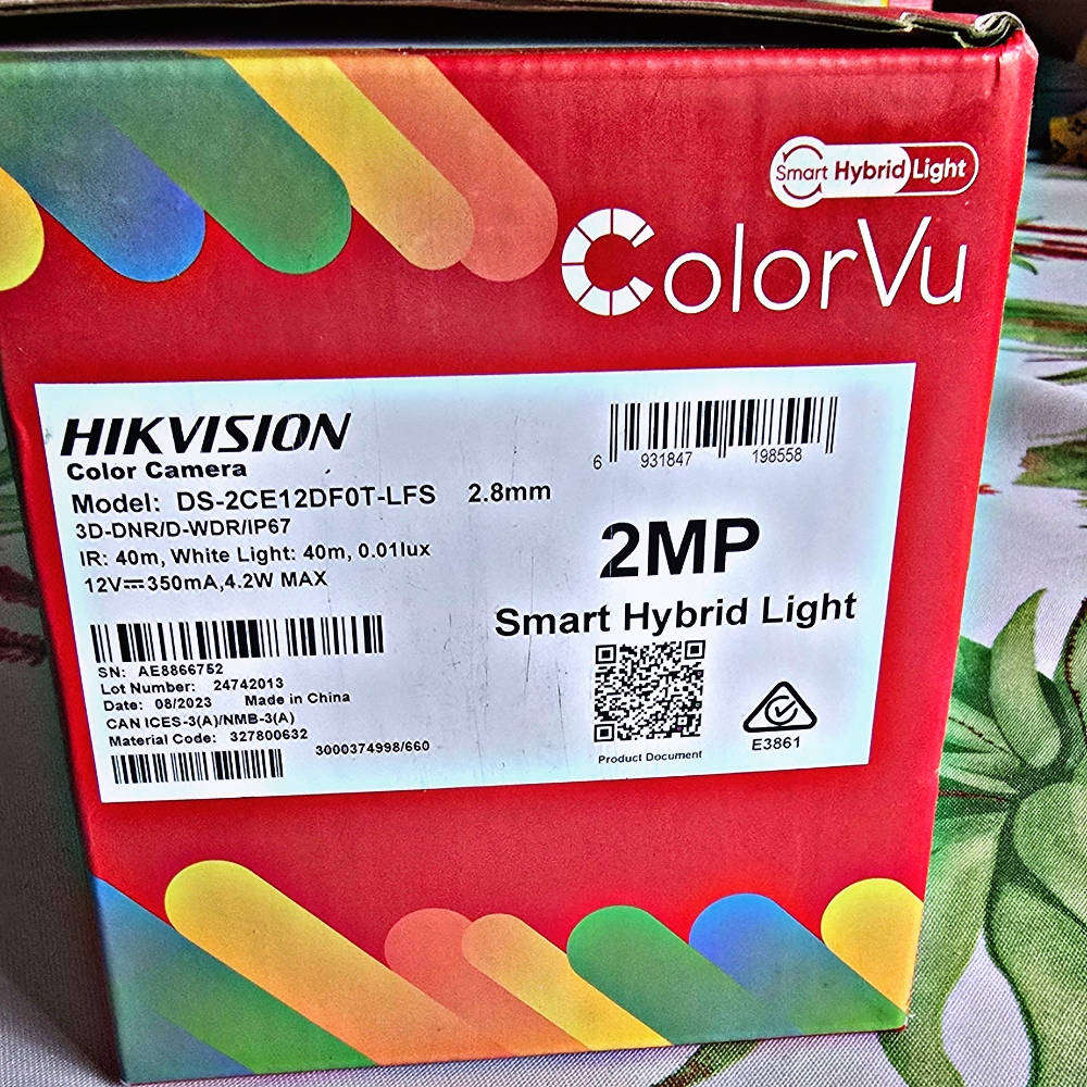 HIKVISION ColorVu Camera 2.8mm 1080P 40m