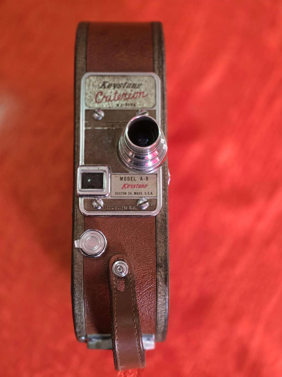Criterion Model A-9 16mm movie camera.