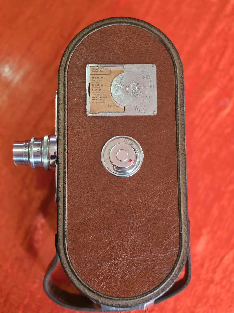 Criterion Model A-9 16mm movie camera.