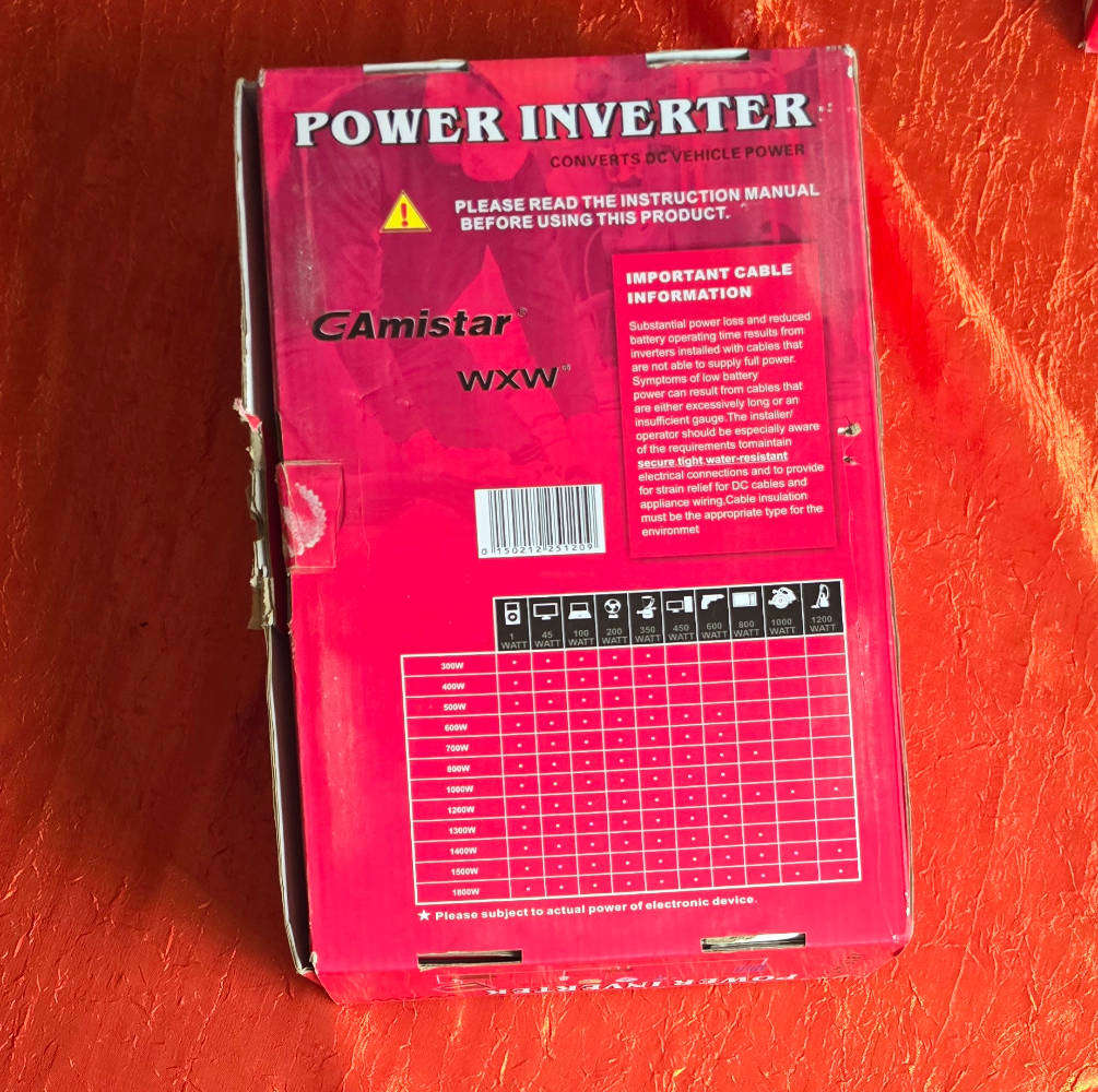 Amistar Power Inverter 2000w