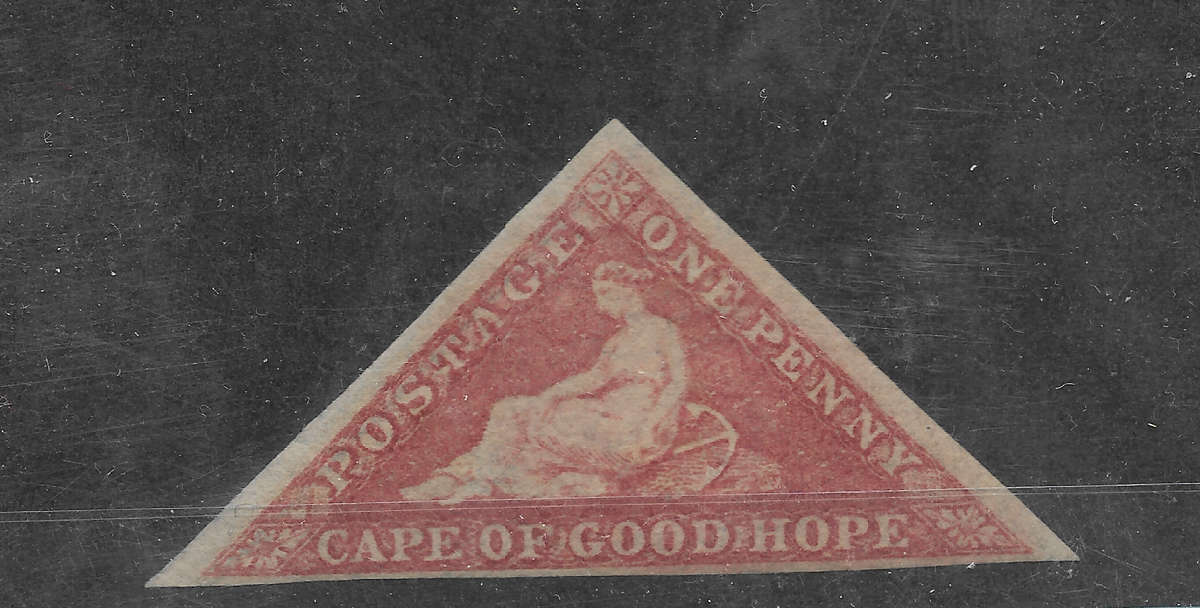 Cape of Good Hope SACC5b 1d DEEP ROSE - APS Certified - 3 Margin - Great Unused MNG - CV R50000