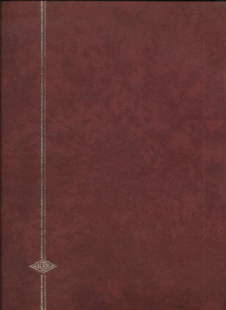 16pg KEK Black album - 2nd hand with RSA control blocks - Nice combo