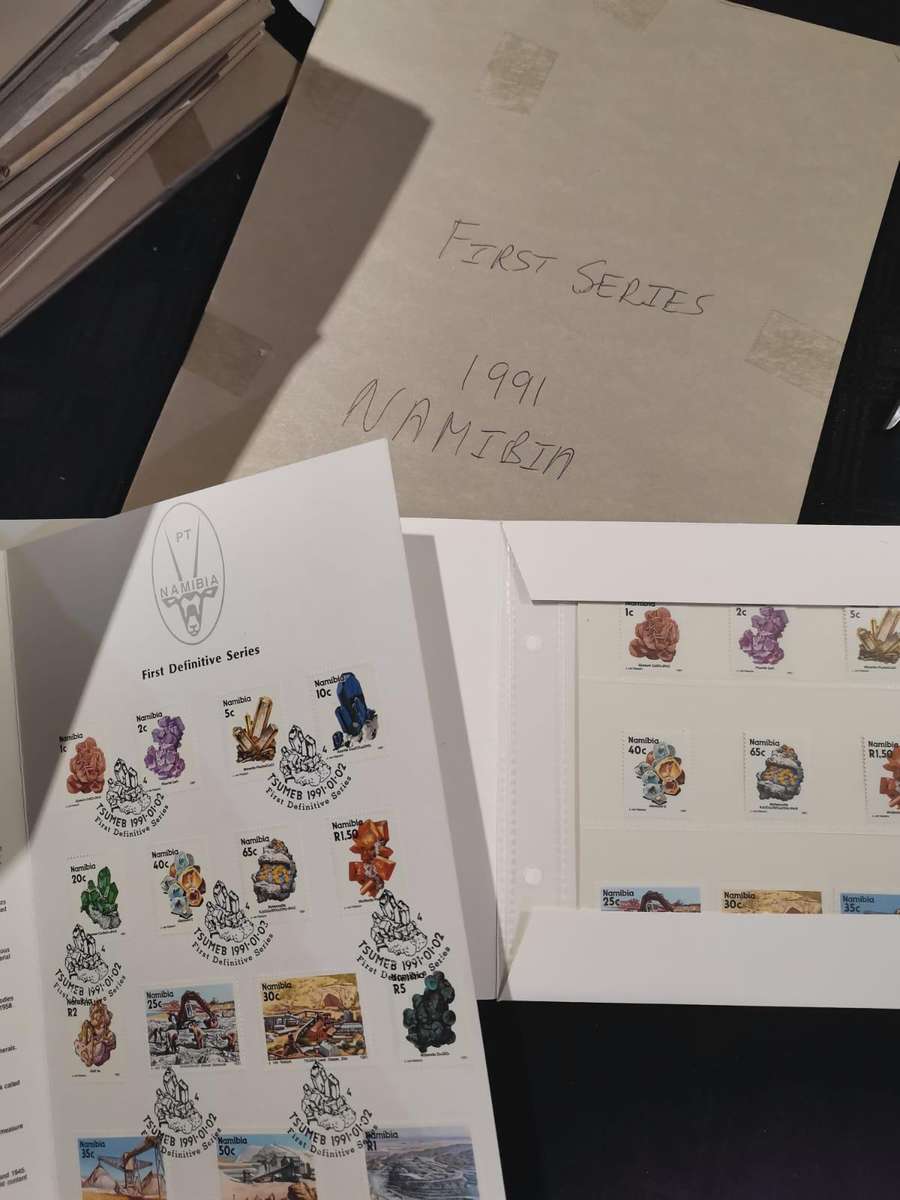 Big Box with +-15 RSA stamps series as issued from post office - SACCR10,000+ 8kg