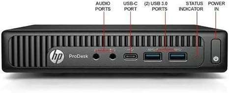 HP ProDesk 600 G2 Tiny Desktop (Intel i3, 256GB SSD & 8GB RAM) 6th Gen