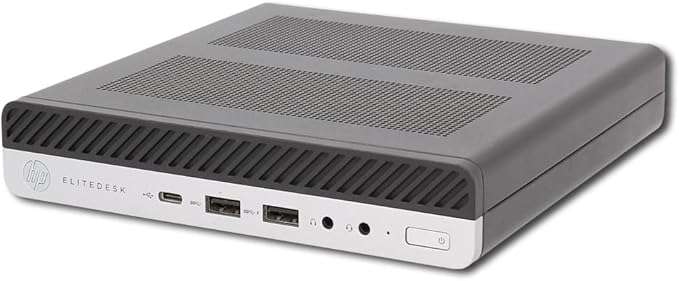 HP EliteDesk 800 G3 Mini Desktop PC (Intel i7, 240GB SSD & 8GB RAM)