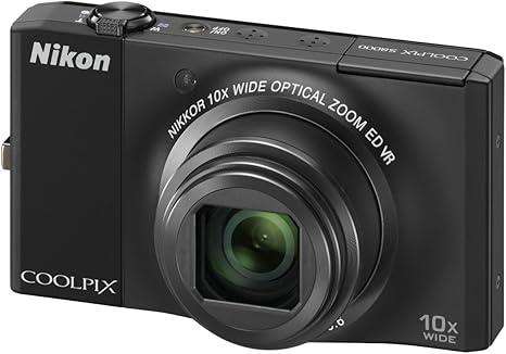 Nikon COOLPIX S8000 Digital Camera (14.2MP, 10x Optical Zoom) Black