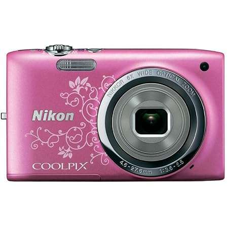 Nikon Coolpix S2700 Compact Digital Camera-Pink