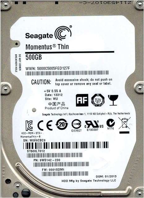 Seagate Momentus 320GB 2.5 Internal Hard Drive