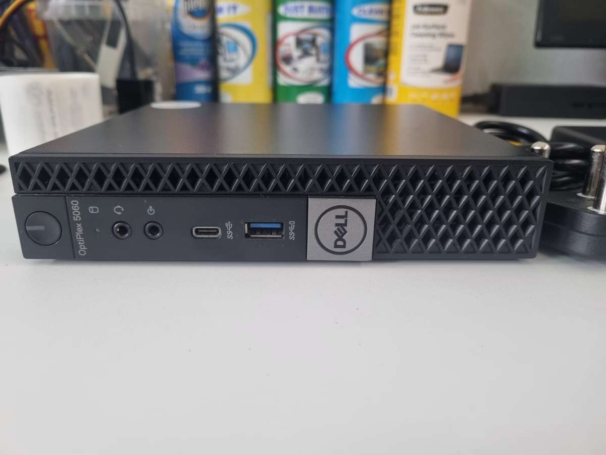 Dell Optiplex 5060 Mini Desktop PC (Intel i5 8th Gen, 256GB SSD, & 8GB RAM)