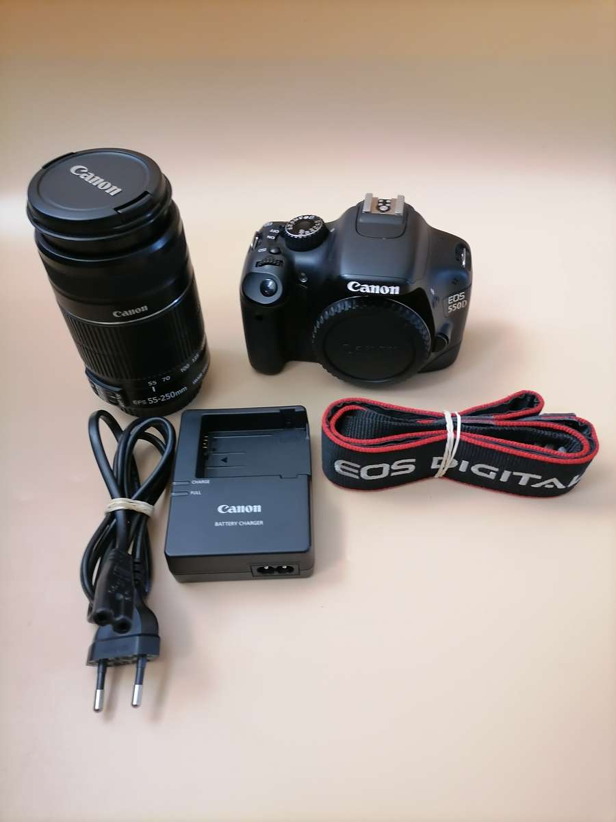 Canon EOS 550D 18MP DSLR Camera
