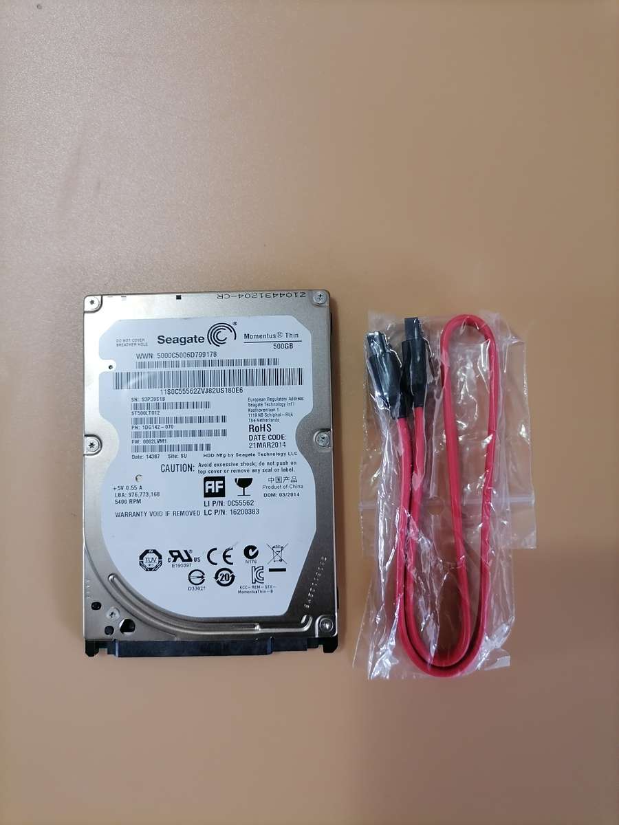 Seagate Momentus 500GB 2.5 Internal Hard Drive