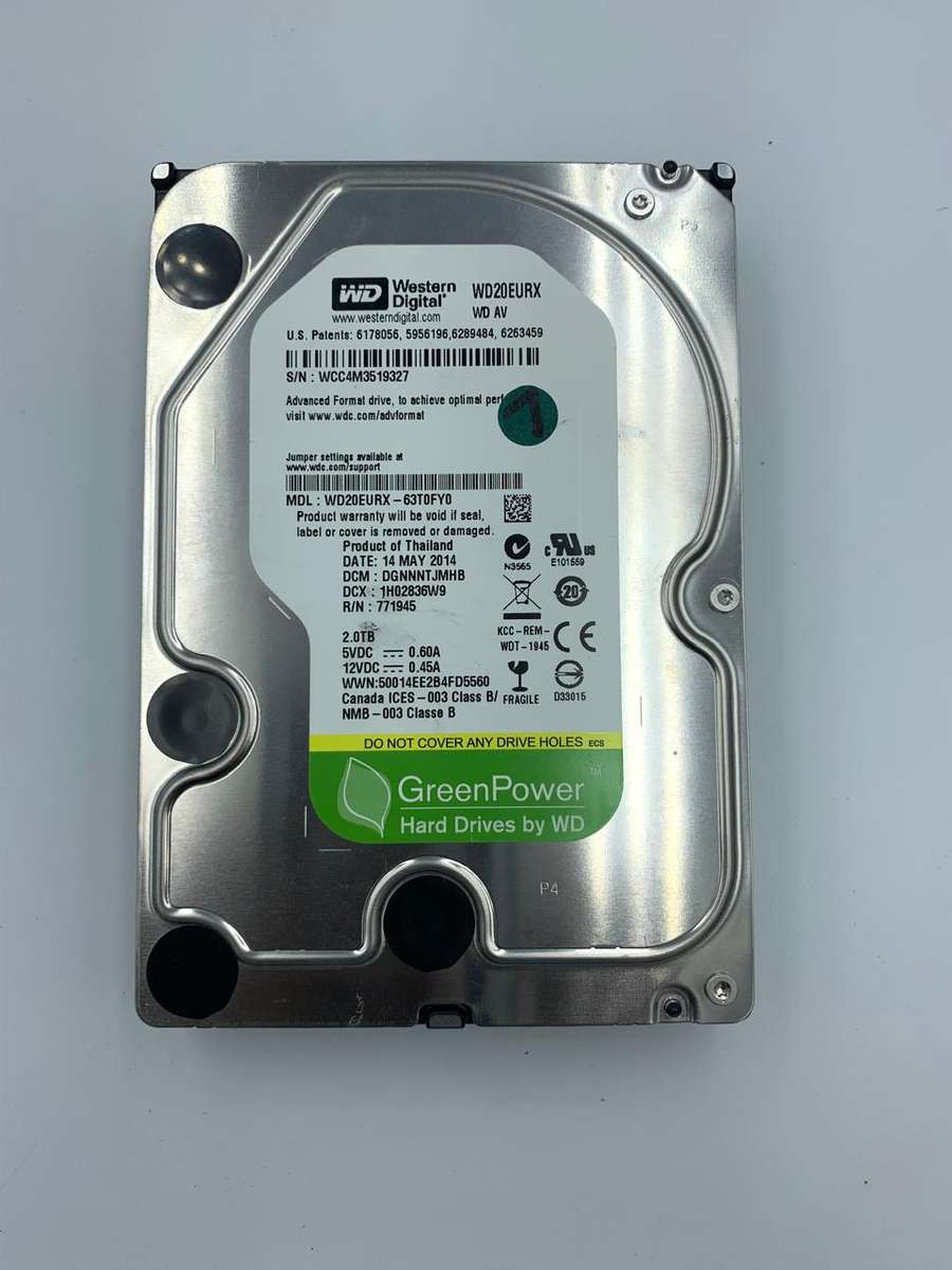 Western Digital 2TB SATA Internal Hard Drive