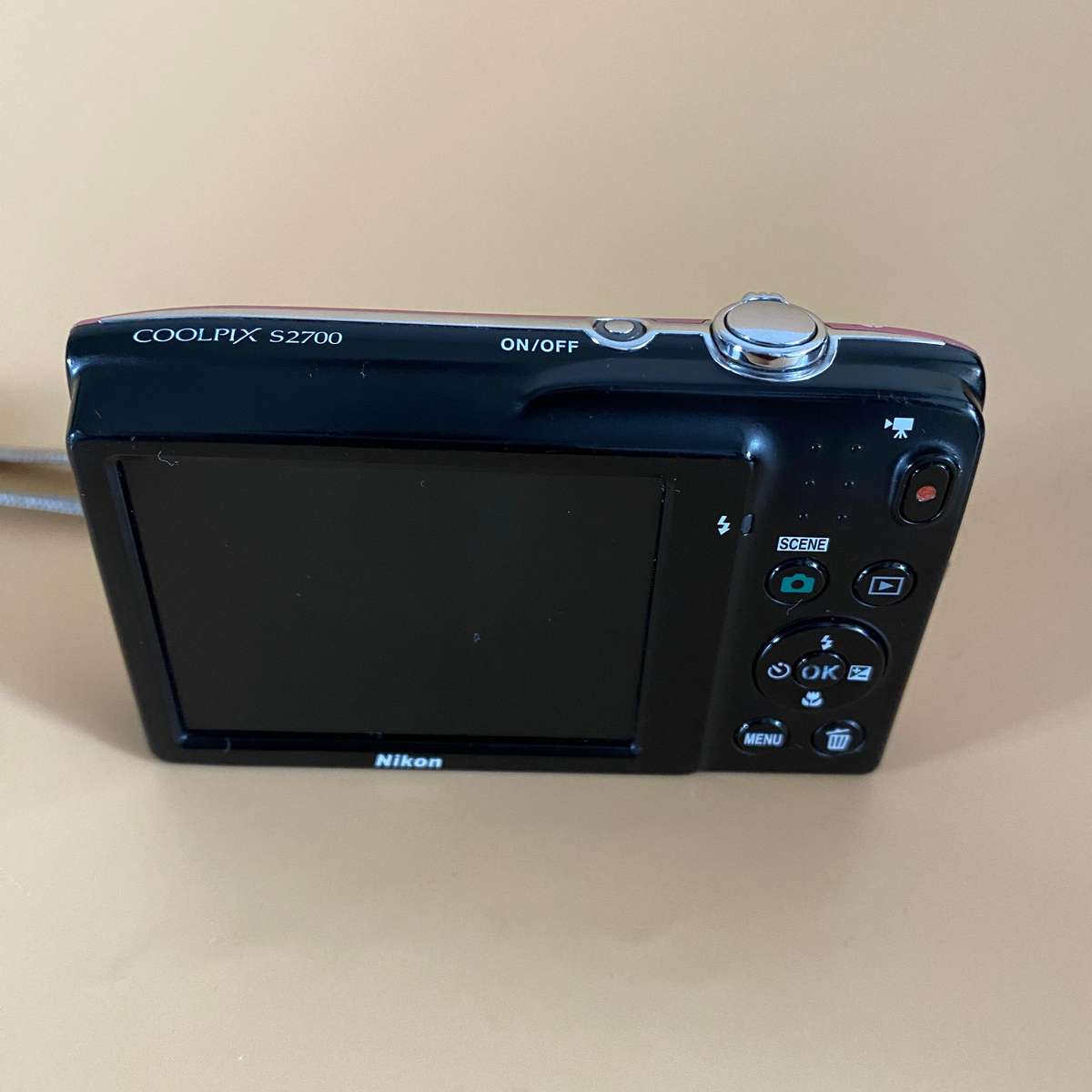 Nikon Coolpix S2700 Compact Digital Camera-Pink