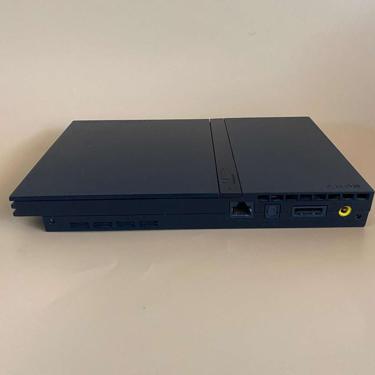 PS2 2 Slim Console (8MB Memory Card, 2x Controllers & 1x Games) Black