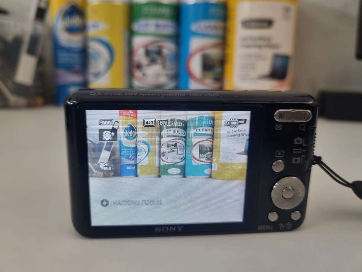 Sony DSC-W580 Digital Camera(16.1 MP, 5x Optical Zoom, HD Movie) Black