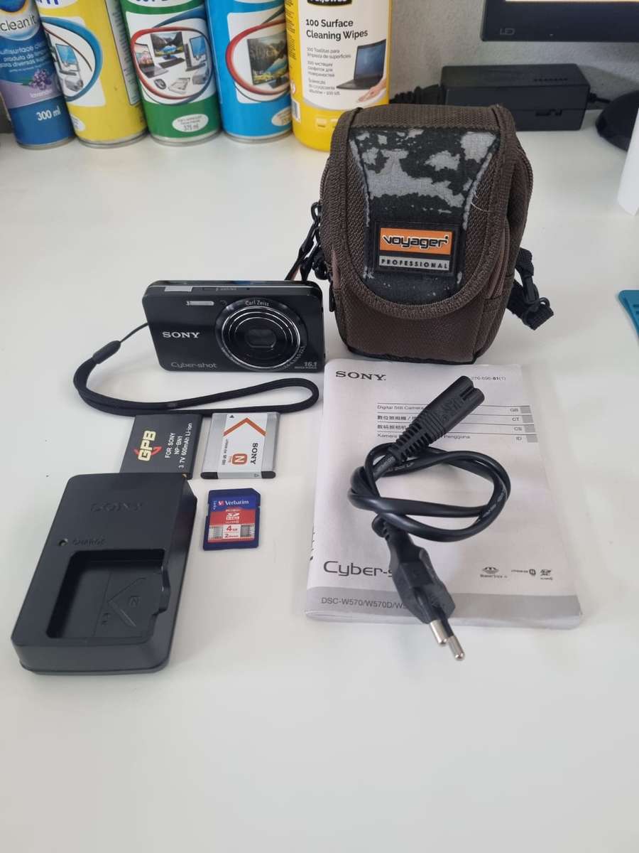 Sony DSC-W580 Digital Camera(16.1 MP, 5x Optical Zoom, HD Movie) Black