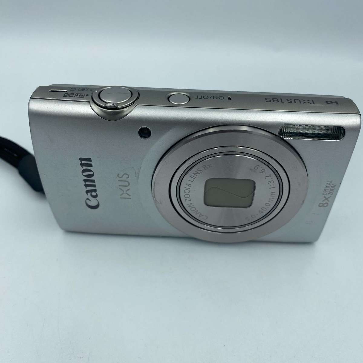 Canon IXUS 185 Digital Camera (20MP, 720p HD & 8x Optical Zoom) Silver