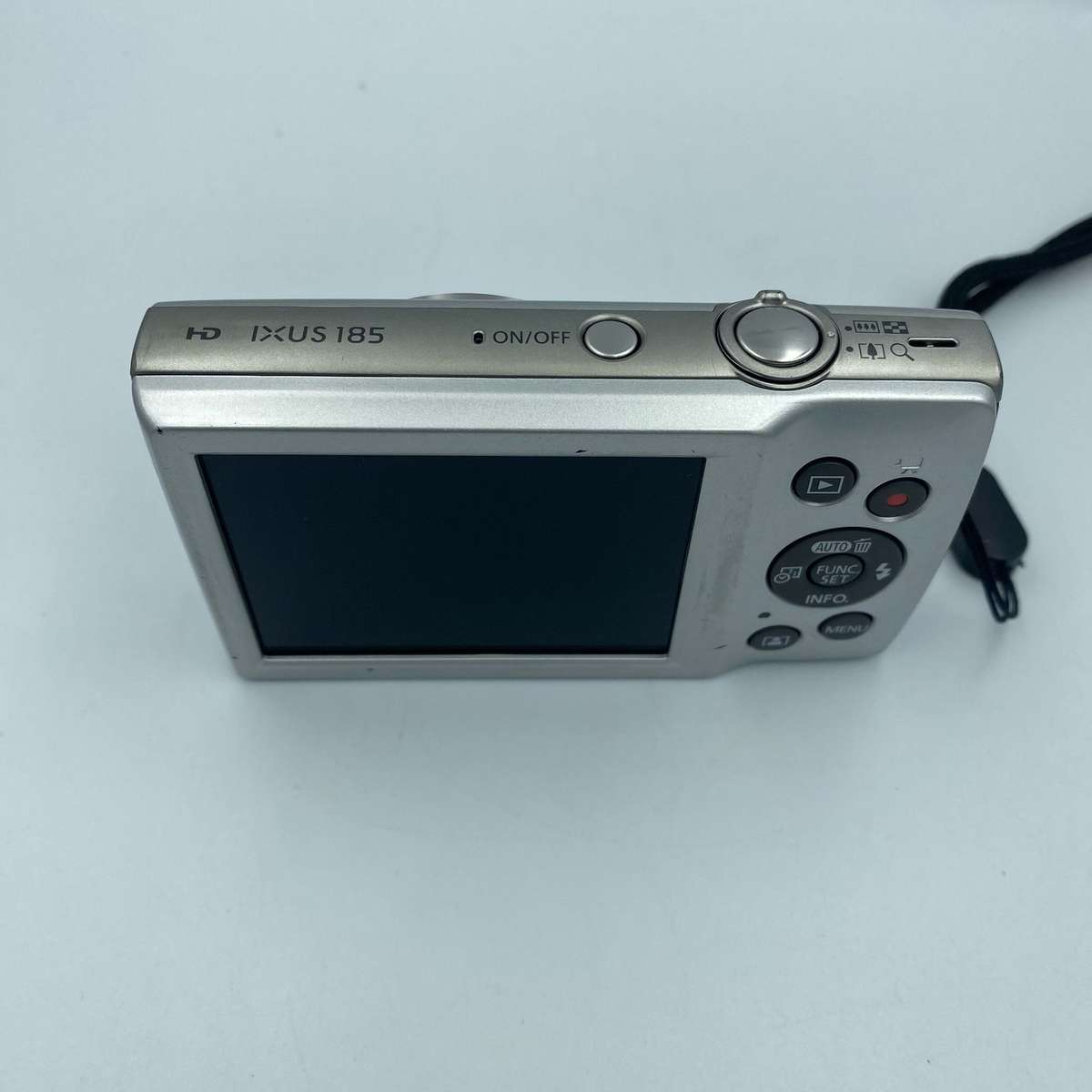 Canon IXUS 185 Digital Camera (20MP, 720p HD & 8x Optical Zoom) Silver