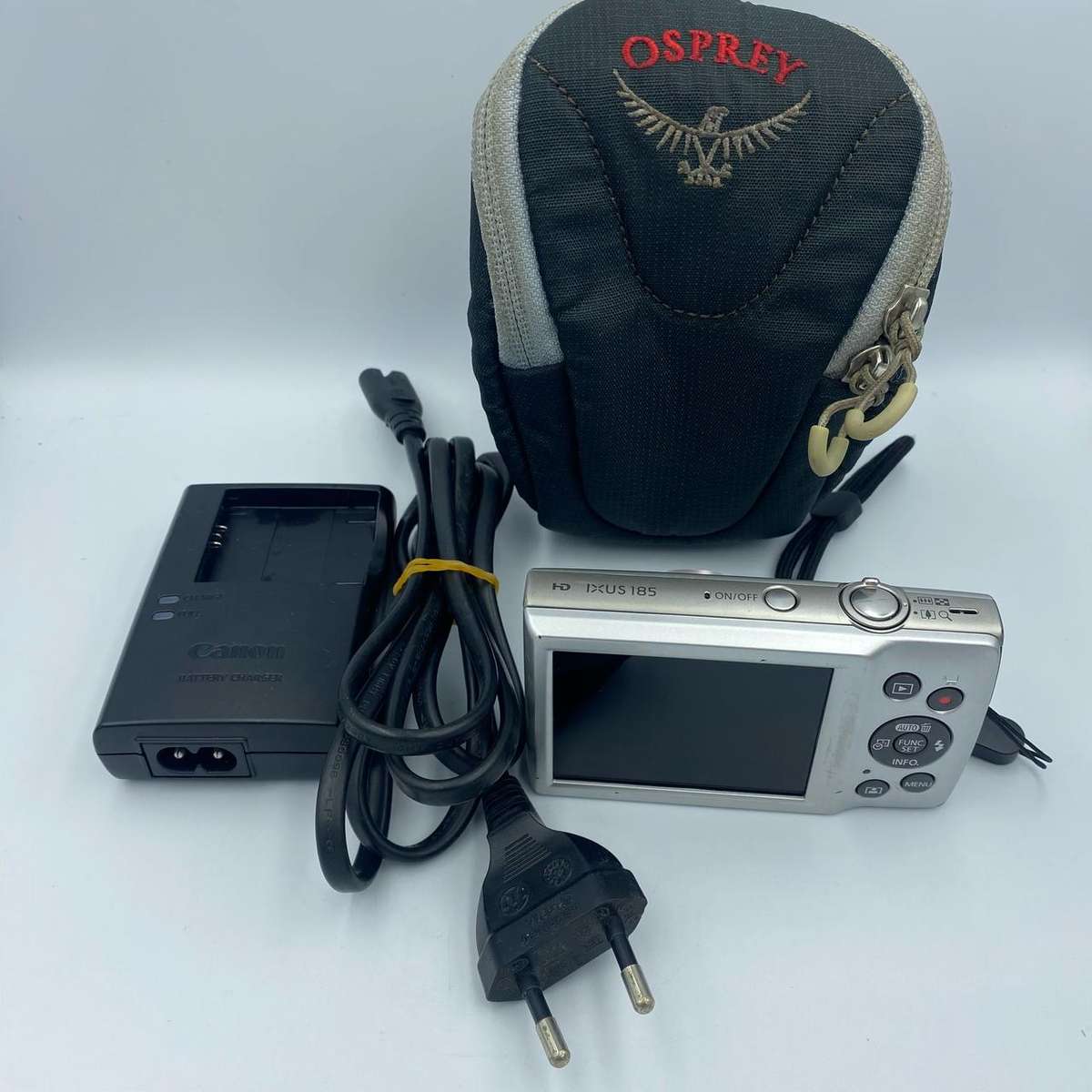 Canon IXUS 185 Digital Camera (20MP, 720p HD & 8x Optical Zoom) Silver