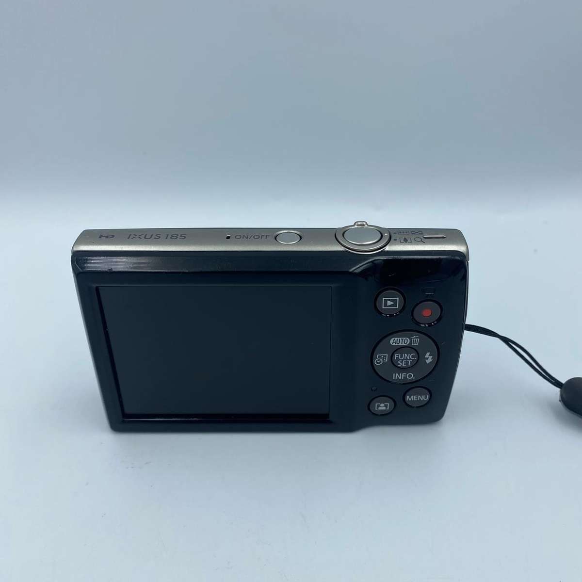 Canon IXUS 185 Digital Camera (20MP | 720p HD, 8x Optical Zoom) Black