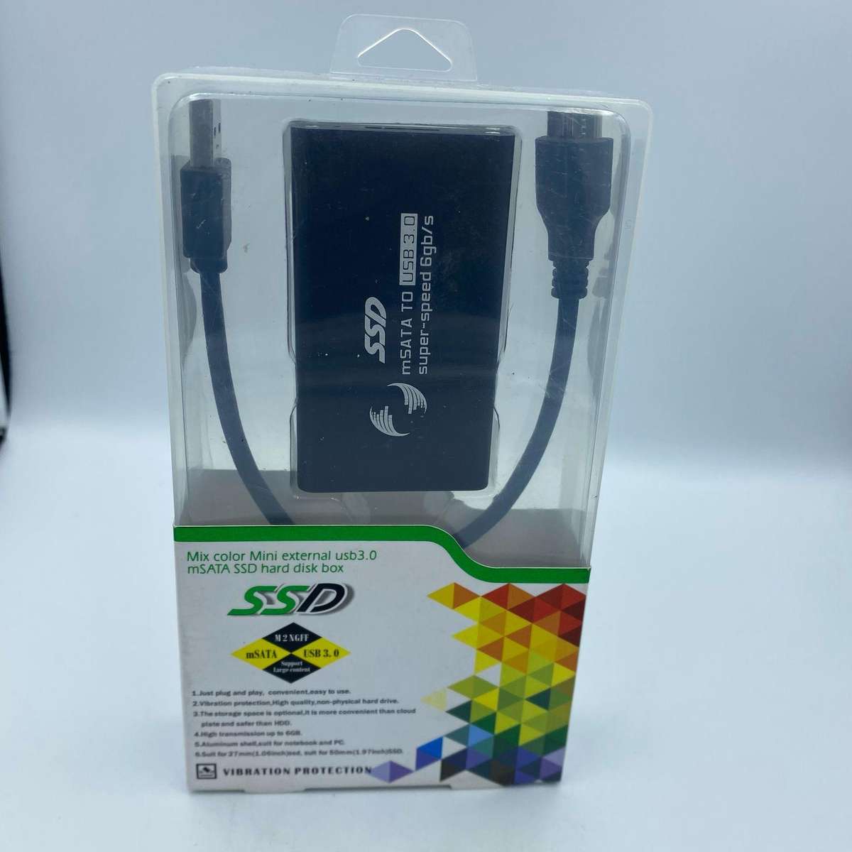 mSATA SSD to USB 3.0 6gb/s Enclosure