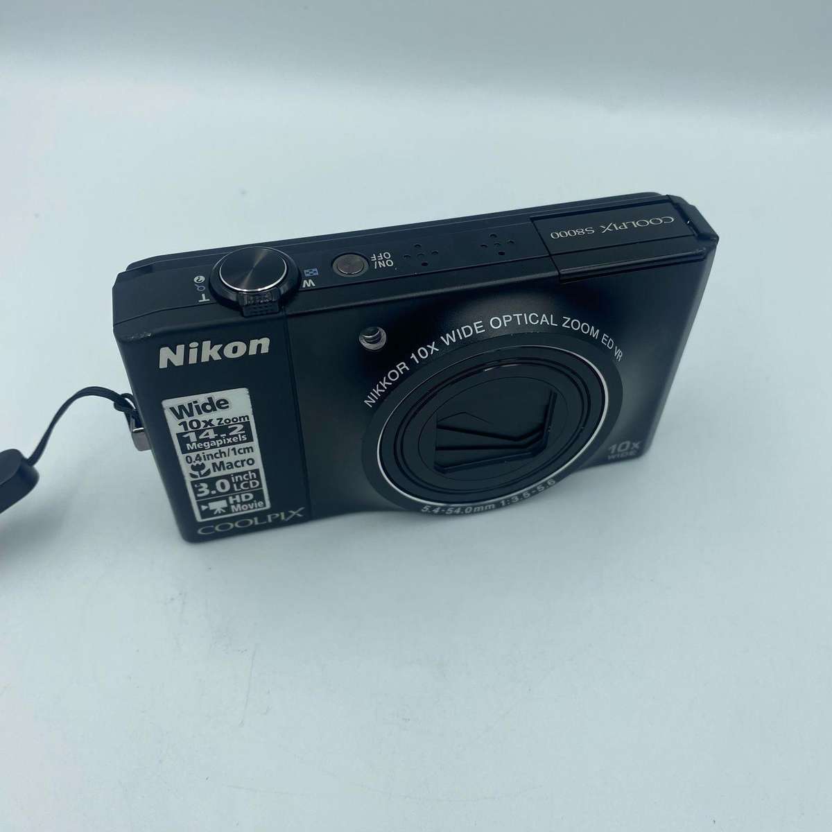 Nikon COOLPIX S8000 Digital Camera (14.2MP, 10x Optical Zoom) Black