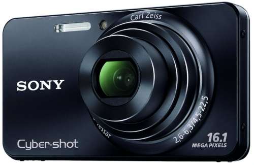 Sony DSC-W580 Digital Camera(16.1 MP, 5x Optical Zoom, HD Movie) Black