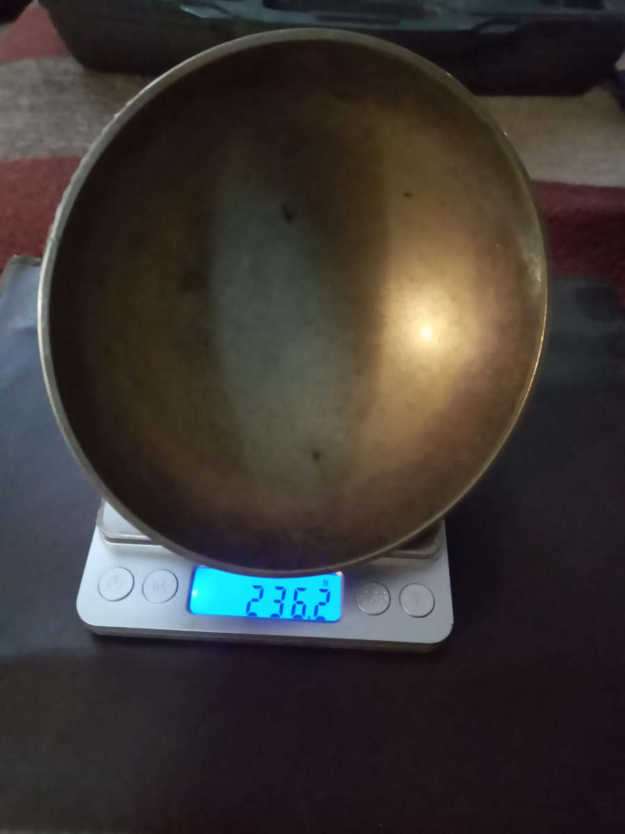 236 grams silver bowl