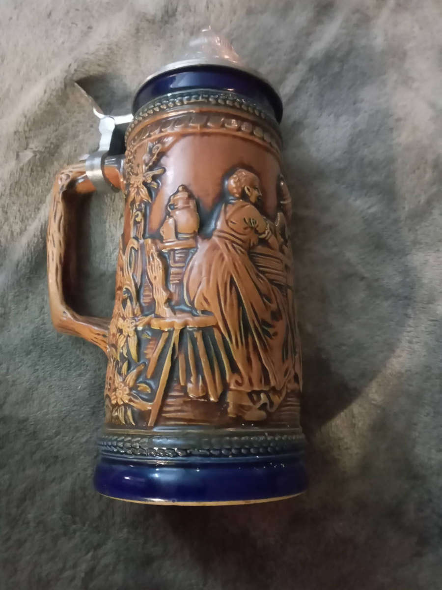 Gerzit beer stein beautiful scarce